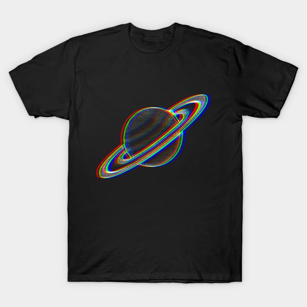 Saturn T-Shirt by tommartinart